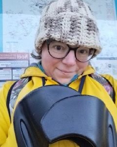 Bonnet café creme femme