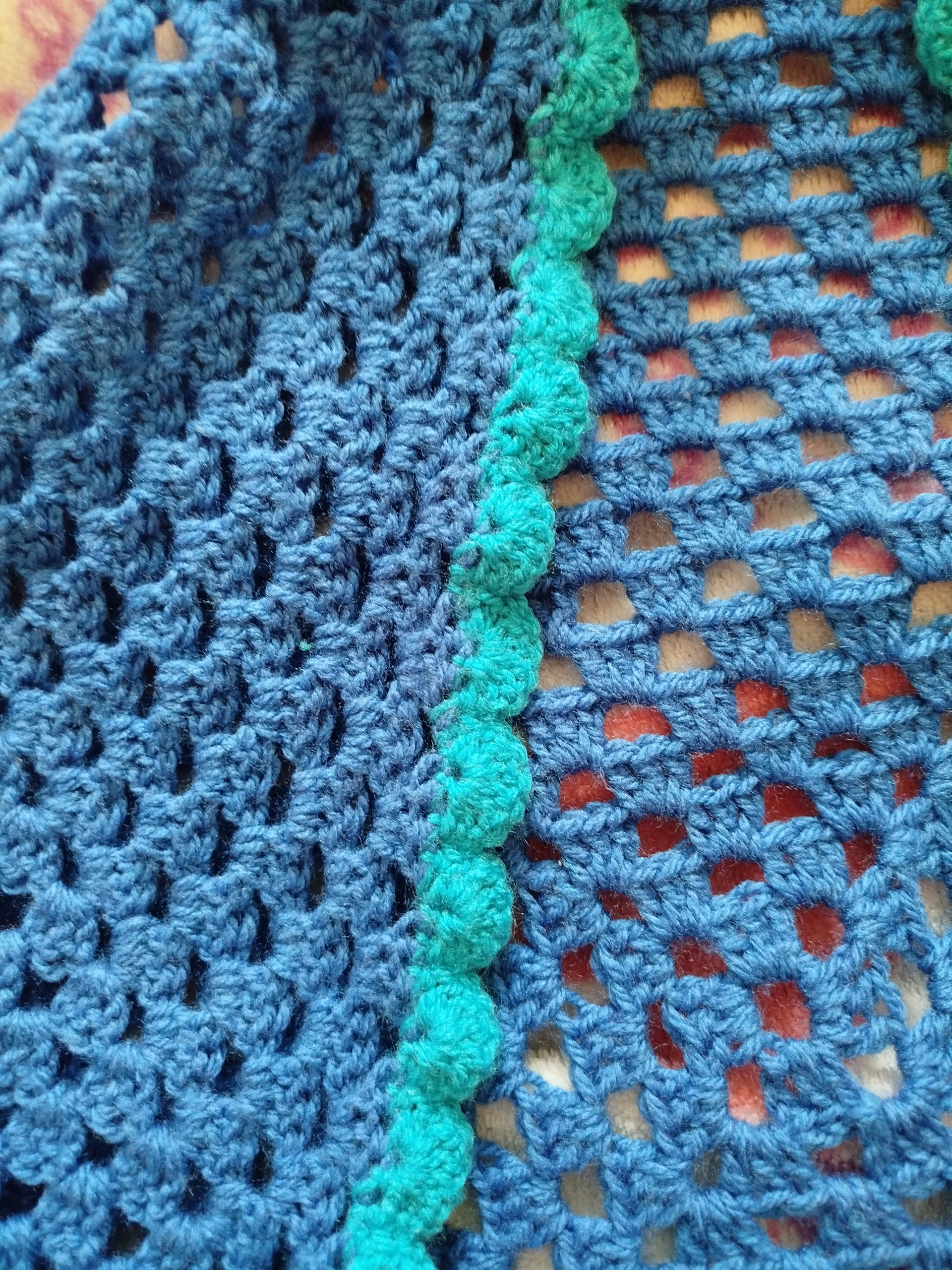 Gilet "Entre Ciel et Mer taille 42/44 acrylique – Image 5