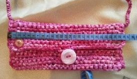 Sac à main rose bandoulière – Image 4